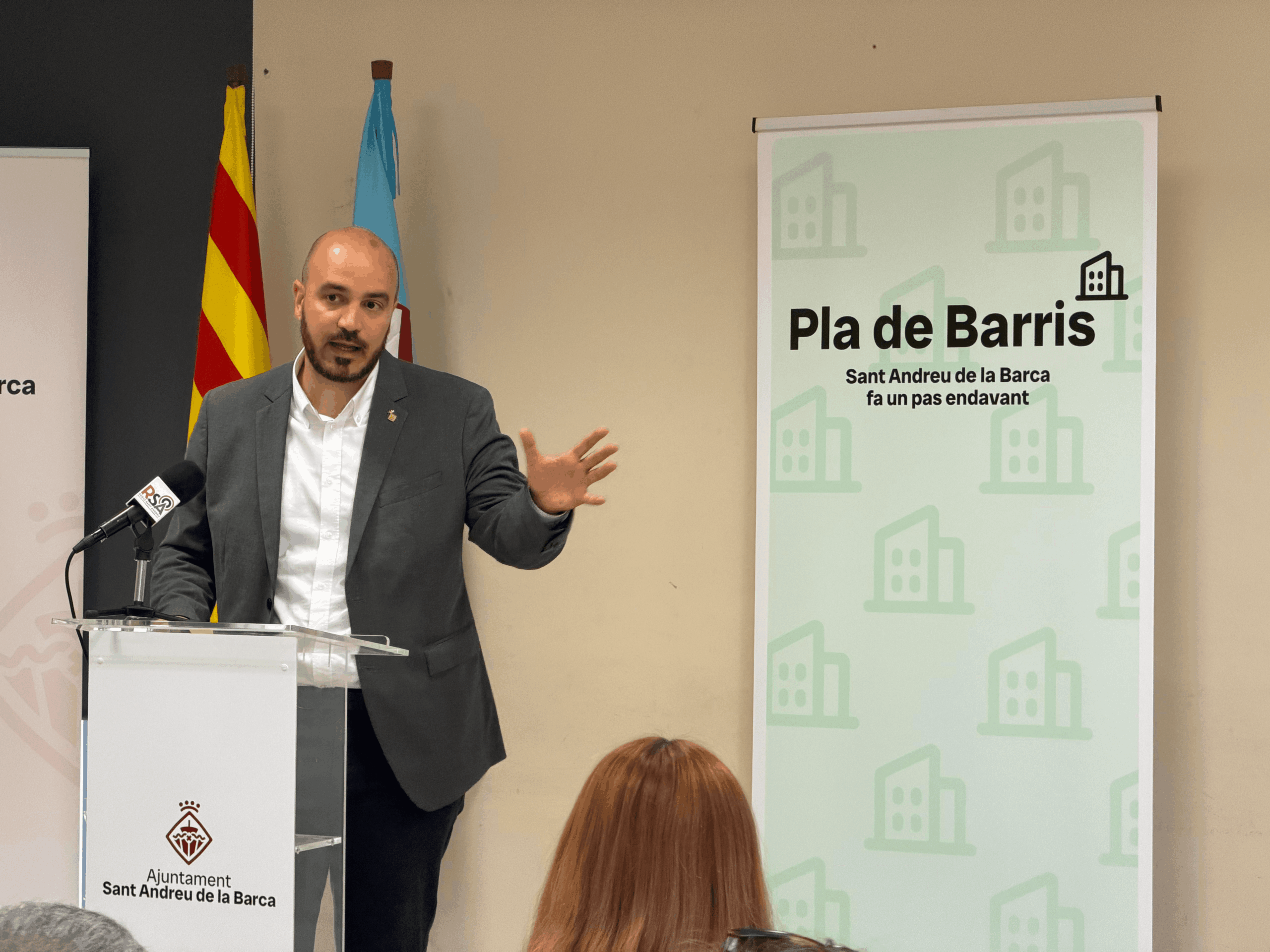 Marc Giribet, alcalde de Sant Andreu de la Barca