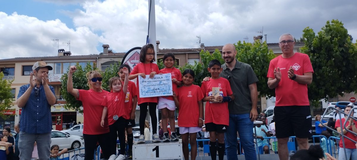 Corredors a la Cursa de la Primavera de Sant Andreu de la Barca