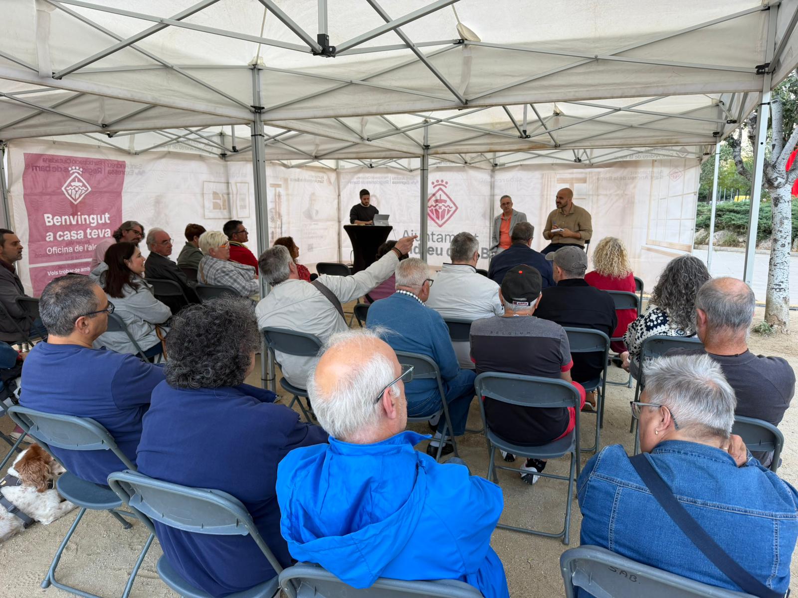Assemblea de barri amb veïns i veïnes de Sant Andreu de la Barca