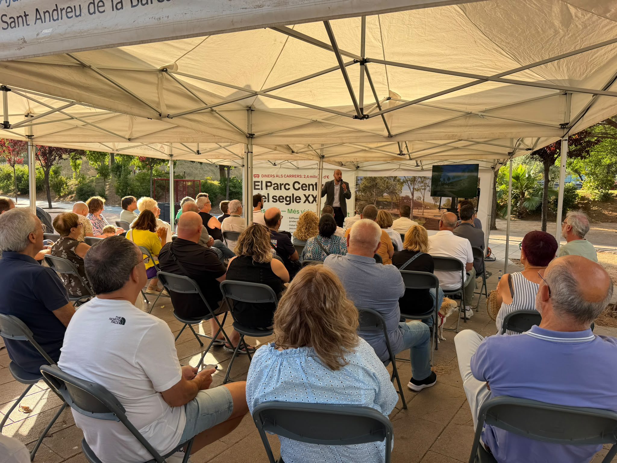 Zona verda i arbrat del Parc Central — reforma 2026