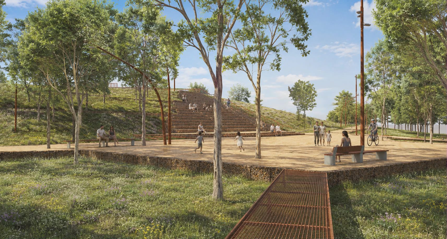 Presentació del projecte de reforma integral del Parc Central de Sant Andreu de la Barca